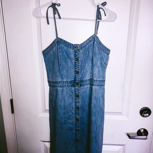Denim dress